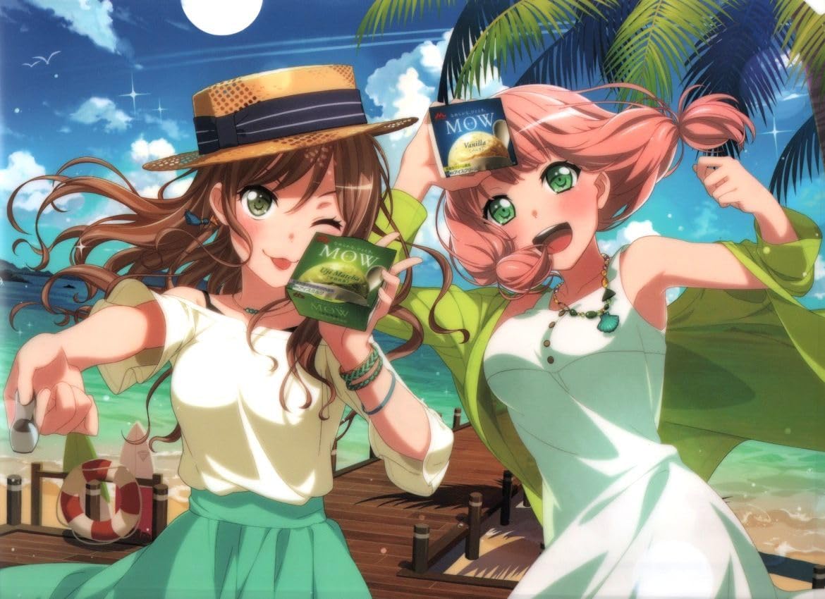 Amazon.co.jp: BanG Dream -バンドリ- MOWコラボ 上原ひまり 今井リサ